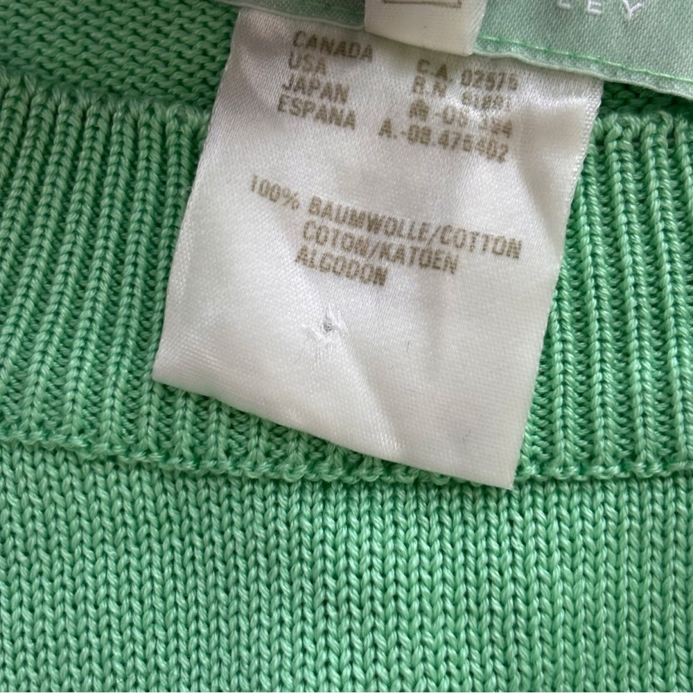 Escada Vintage 80's Colorblock Floral Oversized Pullover Sweater Sz 40 Medium - Picture 6 of 8